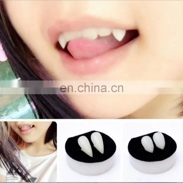 Halloween Film And Television Props The Vampire Teeth Cosplay Props Gothic Vampire Zombie Tooth photo-5