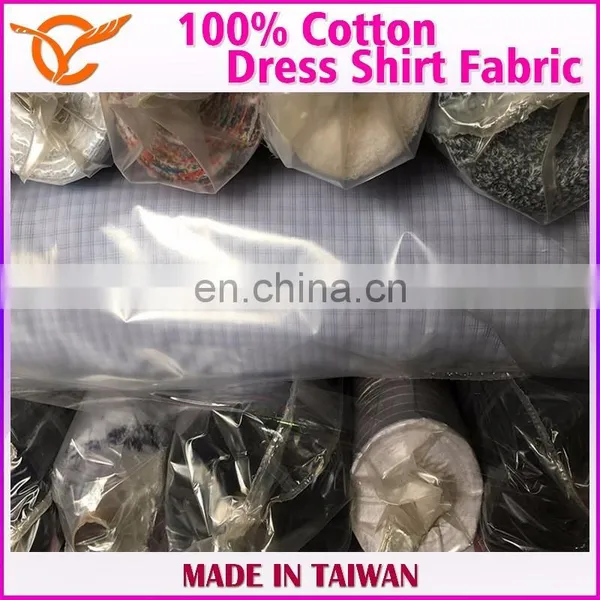 Latest 100% Cotton Shirt Fabric Stock Lots photo-2