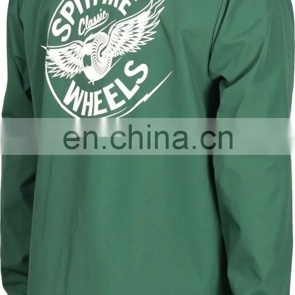 Coach Jackets - New Custom Made Polyester / Nylon Water Proof Coach Windbreaker Jackets photo-2