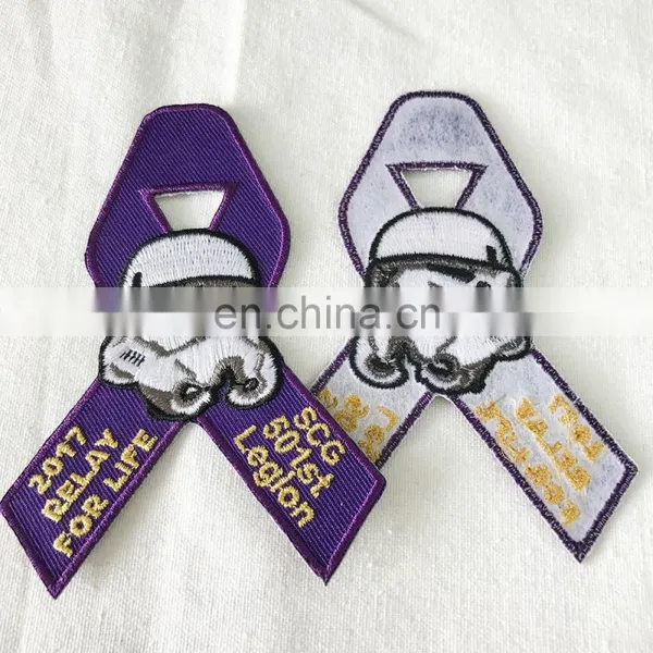 Custom Cheap Iron on Embroidery Clothing Club Patches photo-2