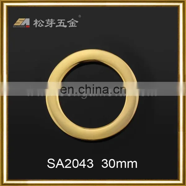 Handbag Hardware Metal Flat Round Buckle Metal o Ring photo-2