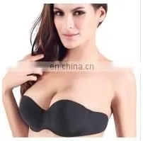 Soft Silicone Cotton Material One Piece Bra for Wholesale