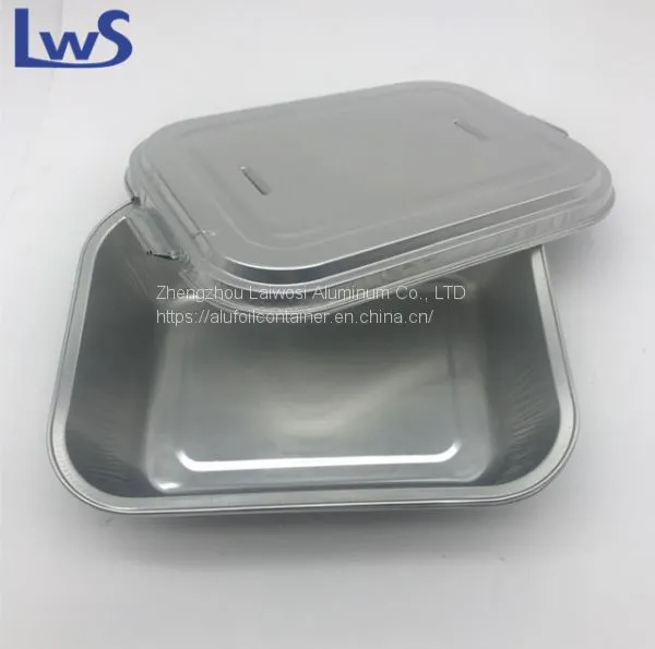 Airline Aluminium Smooth-Wall Foil Food Containers With Lids Airline Catering photo-4