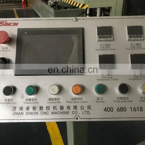 Four-Corner Vertical Welding Machine CNC for PVC Window and Doors in Shandong photo-6