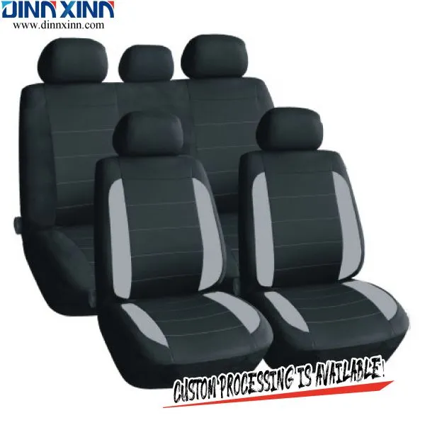 DinnXinn BMW 9 Pcs Full Set Jacquard Leather Car Seat Covers Manufacturer China photo-5