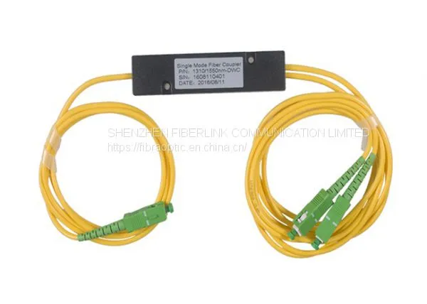 Single Mode FBT Optical Fiber Coupler Splitter photo-3