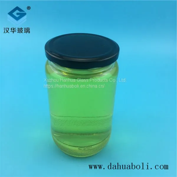 Manufacturer's Direct Sale of 600ml Glass Bottles of Spicy Sauce Can Glass Bottles Wholesale of Food Glass Bottles photo-2