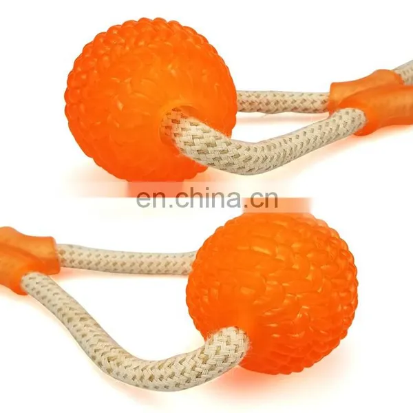 Factory Supply Suction Cup Tug Interactive Toy Dog Ball Toy Dog Rope Toys for Aggressive Chewer photo-6