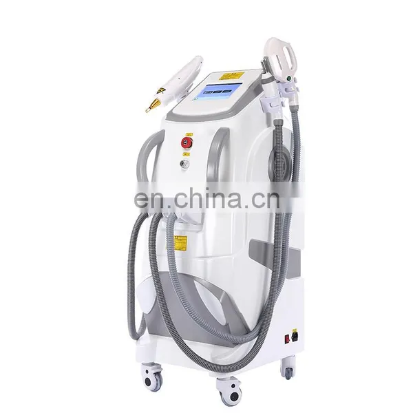 Factory Price 4 in 1 Korea Shr+ipl+rf Hair Removal Tattoo Removal nd Yag Laser 532nm 1064nm 1032nm Skin Lift Beauty Machine photo-2