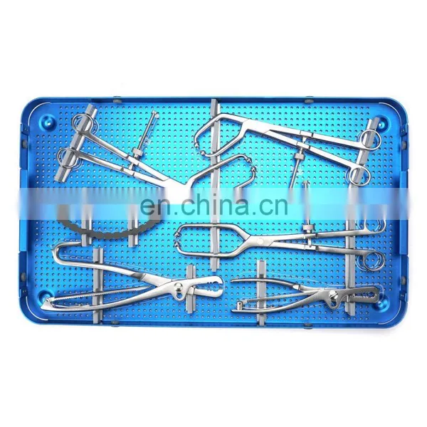 Factory Price Orthopedic Surgical CE Trauma Instruments Pelvic Reconstruction Plate Instrument Set for Pelvic Surgery photo-3