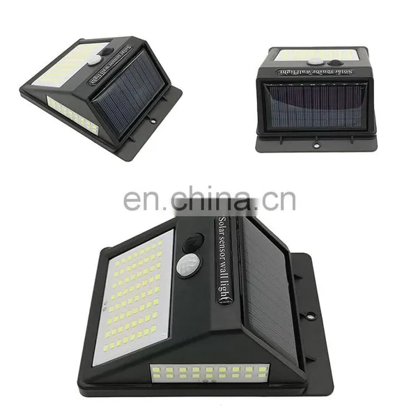 Ip67 Waterproof Modern Garden Wall Light Solar Motion Sensor Outdoor Led Wall Light photo-6