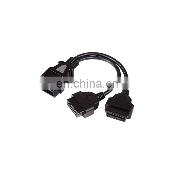 OBD2 Y Adapter Diagnostic Connector Extension Cable Fits for All Cars OBD II 1ft photo-5