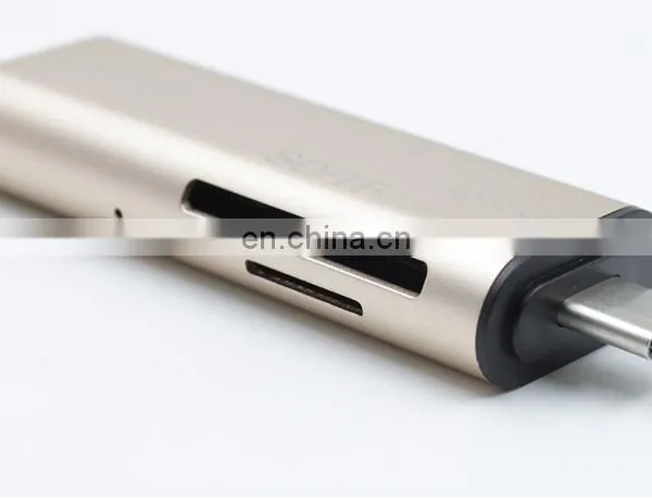 3in1 OTG USB2.0 to Micro USB Type-C TF SD Card Reader photo-5