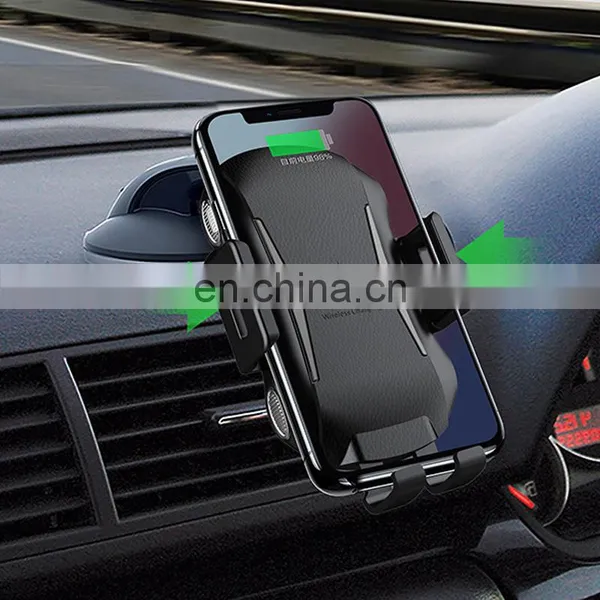 Car Wireless Charger For Huawei P20 Holder For Iphone X 8 For Samsung S9 Plus Mobile Phone Automatic Induction Charger Wireless photo-2