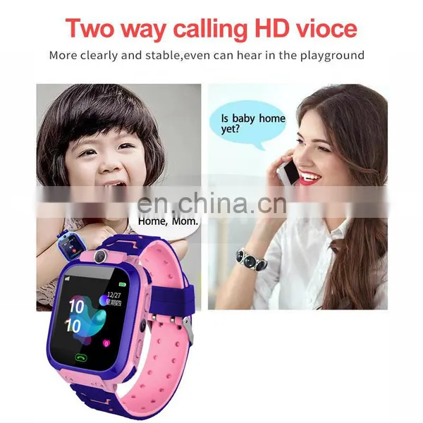 Q12 Kids Smart Watch Anti-Lost Kid 1.44 Inch 380mAh Touch Screen SOS Waterproof Children Sim Smart Watches Kids photo-3