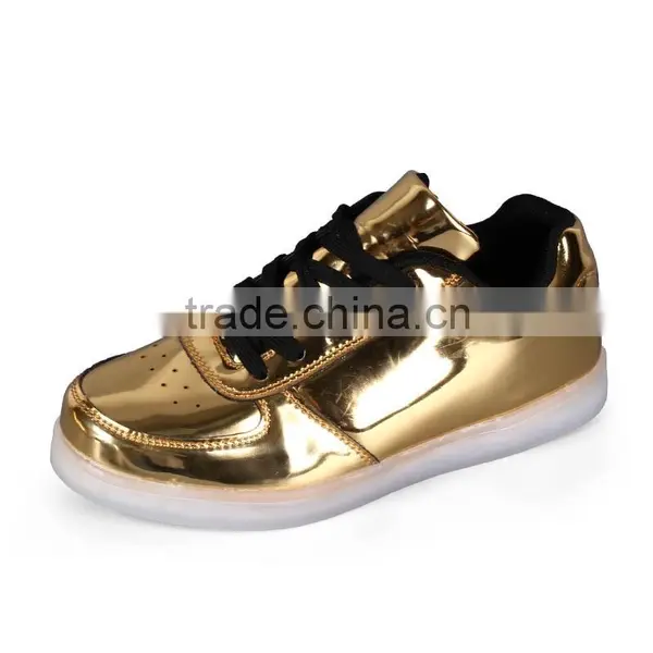 Comfort Stylish Casual Men Luminous Running LED Flash Shoes photo-2