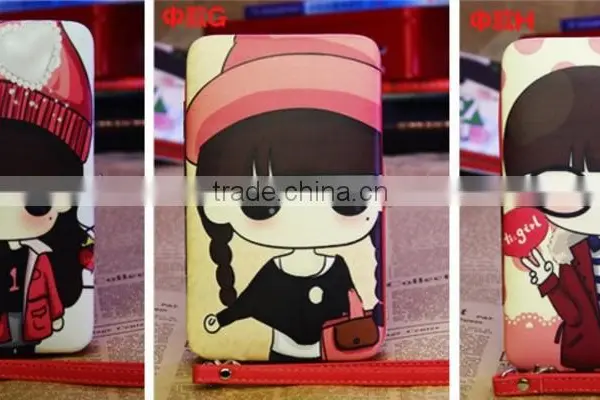 Graffiti PU Leather Handbag Wallet Purse Cartera Carteira Para Dama Mujer de Ultimos Modelos photo-2