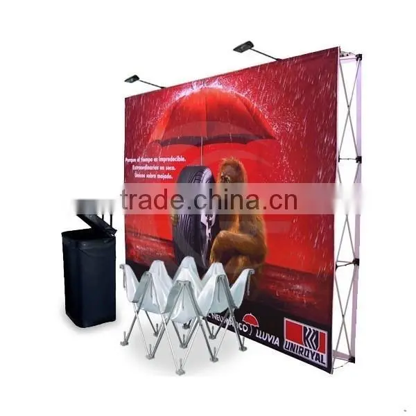 8ft Poster PVC Magnetic Pop Up Collapsible Backdrop photo-6