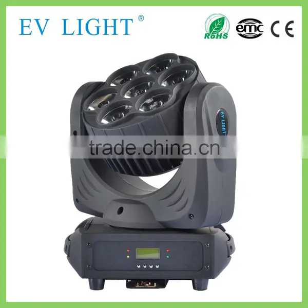 2015 7Pcs Four in One Rgbw Spotlights Type /R6 Led Shower Head 7*30w Rgbw Led Beam Moving Head dj Lights photo-4