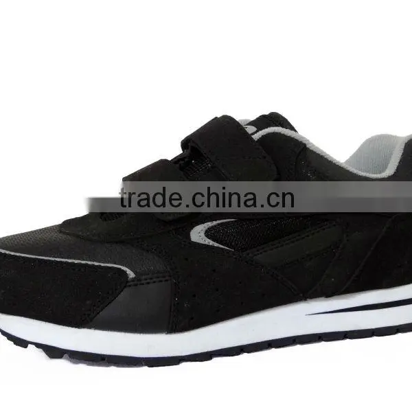 Velcro No Lace Simple Vintage Running Shoes photo-2