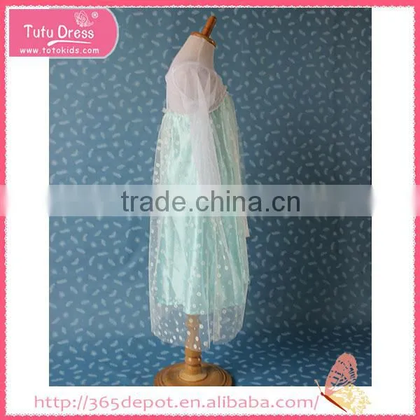 For Angel Double Layer Over Knee Young Girl's Dress photo-2