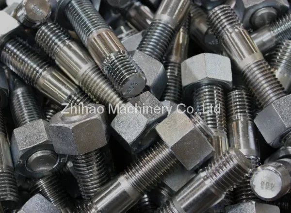 Z28-200 China Hydraulic Rebar Thrufeed Thread Rolling Machine photo-3