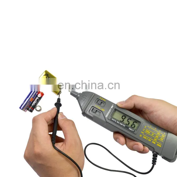 Allosun EM3212 Portable Digital Multimeter Pen Type Volt Ohm Ammeter Auto Range Multi-function Electric Test Meter photo-4