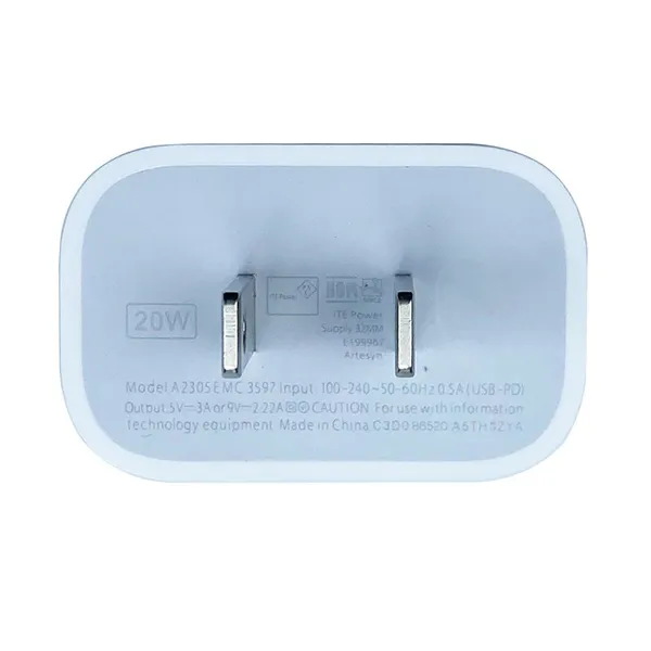 20W PD US USB Charge Ports Type-C Connector Adapter Fast Charging Adapter For IPAD&IPHONE Charger Flex Cell Phone Spare Parts photo-4
