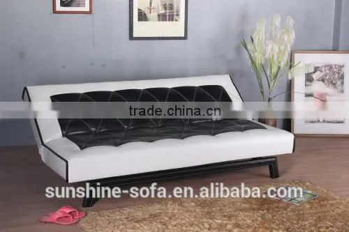 Latest Design Black& Red Leather Office Chair / Folding Sofa Bed photo-5