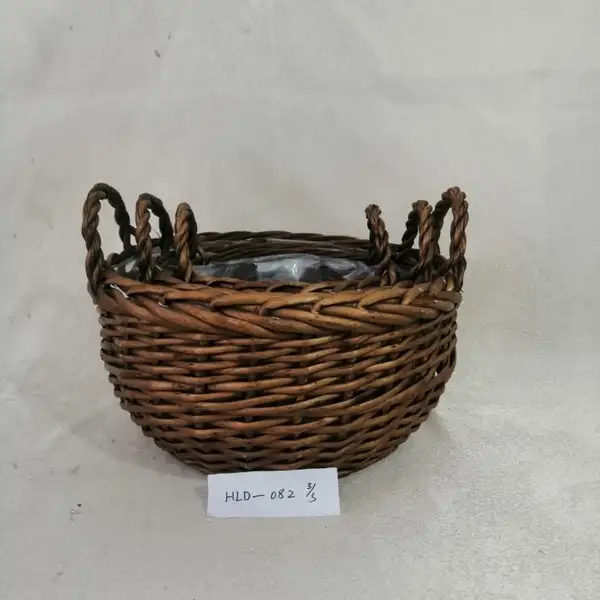 Hanging Plant Pots Cheap Storage Willow Basket Factory Hot Sale photo-2