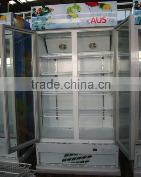 Promotion Retail Compressor Beverage Cooler With Led Light photo-2