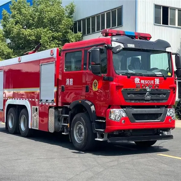 Howo 12-ton Foam Fire Truck, a Professional Choice for Emergency Management Departments and Petrochemical Enterprises