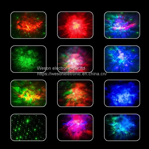 Galaxy Star Projector LED Night Light Starry Sky Astronaut Porjectors Lamp For Decoration Bedroom Home Decorative Children Gifts photo-4