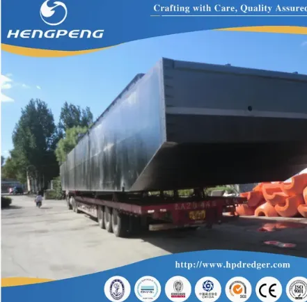 Premium Excavator Modular Floating Platform Barge for Efficient Operations