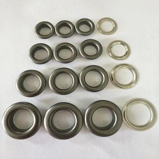 Brass Material Metal Eyelet With Metal Washer