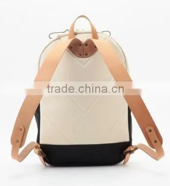 Europe Fashion Canvas Laptop Backpack School Backpack photo-3