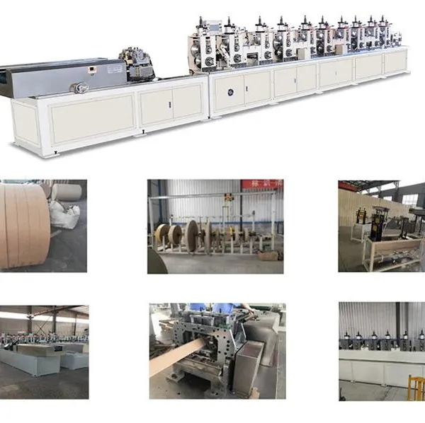 CE Approved Paper Edge Protector Making Machine for Packaging Carton Box