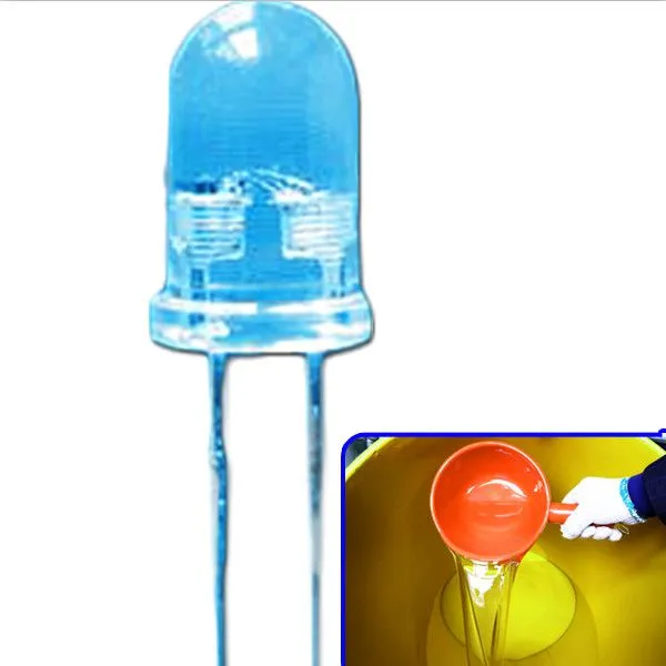 Ab Two Parts Silicone Rubber Led Lighting Encapsulation Circuit Cover High Quality