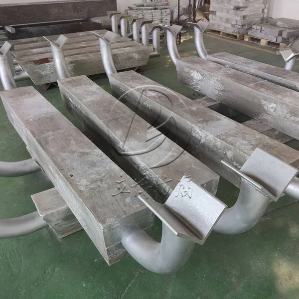 Manufacturer of Aluminum Alloy Sacrificial Anodes, Anti-corrosion Bracelet-type Aluminum Anodes, 142.2kg photo-5