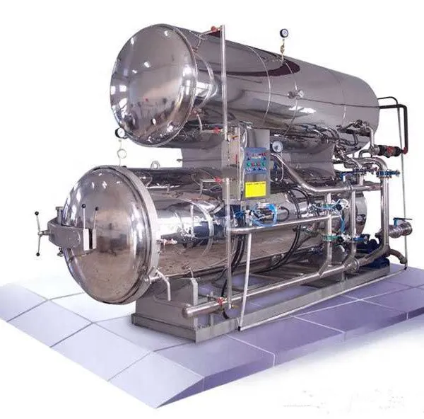Rotary Retort Autoclave Sterilizer of Food Processor for Types of Canned Tuna