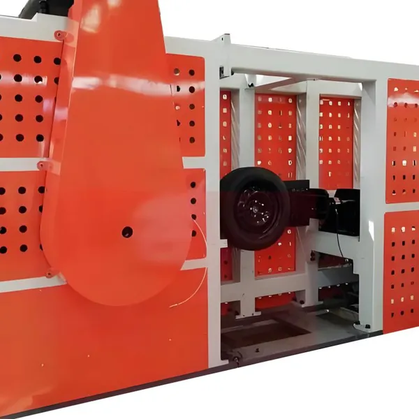 Motorcycle Wheel Impact Testing Machine for Alloy Rims Impact Resistance Test Compliance With ISO 7141 and JWL Standard photo-2