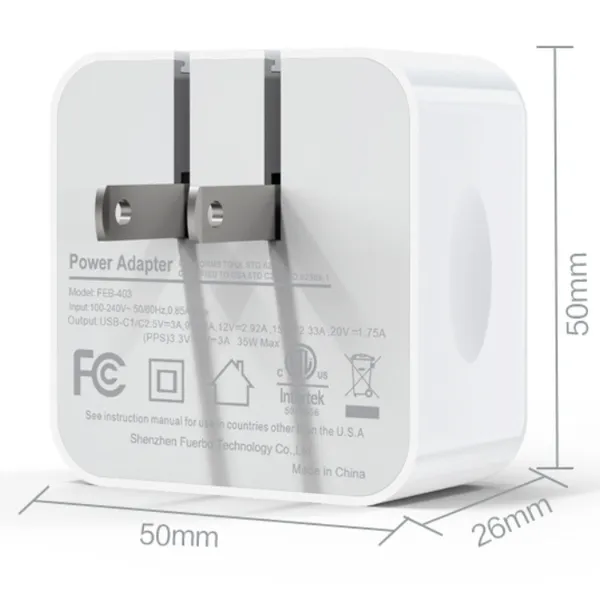 Reliable QC3.0 Fast Charger Adapter With Overheat & Short Circuit Protection photo-2