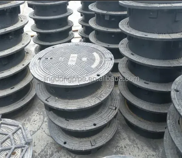 Corrosion-Resistant Ductile Iron Manhole Covers Model 13 for Rainwater and Sewage Drainage photo-5