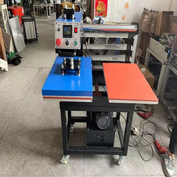 Hydraulic Dual-station Heat Transfer Machine, Fabric Heat Transfer Machine, DTF Hot Press, Digital Transfer Machine, White Ink Heat Transfer Machine photo-4