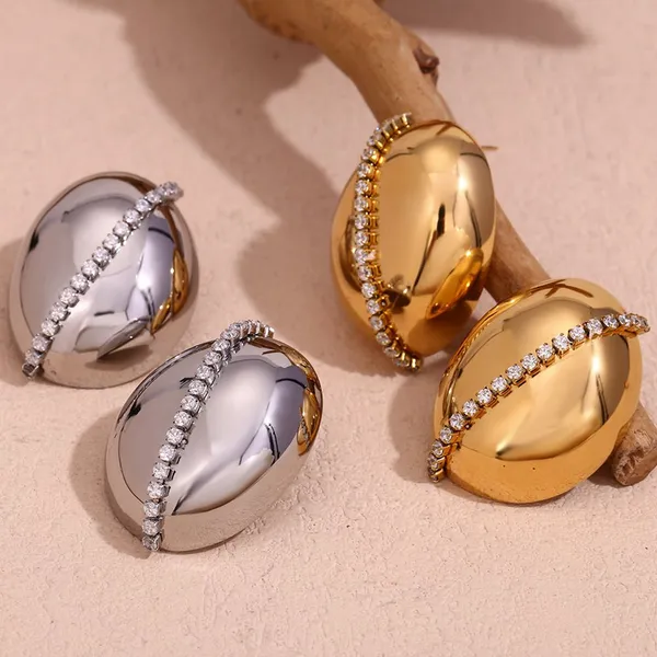 316L Surgical Steel Earrings Bulk Low MOQ OEM Custom Corrosion Resistant Factory Direct photo-5