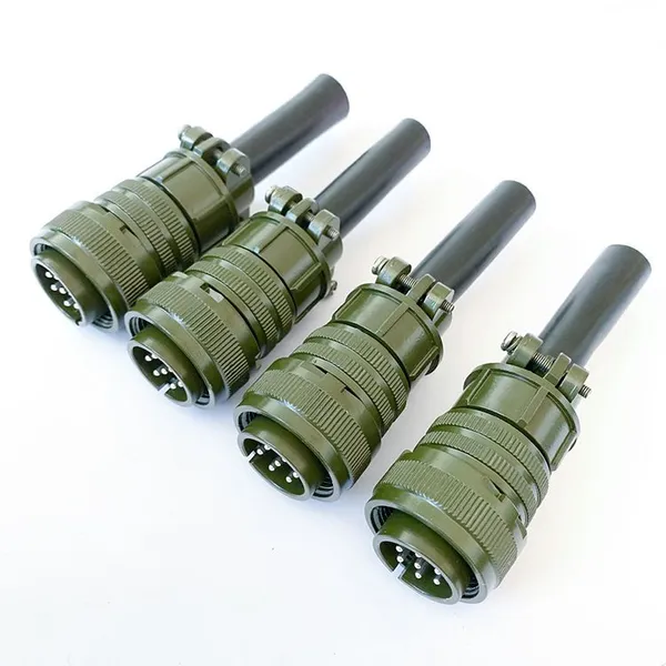 Mil Spec IP68 wasserdichter elektrischer Stecker Ms3106 12-polig, DIN-Typ für Automobilanwendungen, Ms3100-Serie, Modell 5015