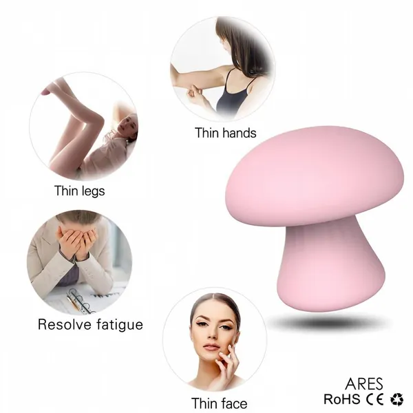 Multi-Function Mini Massager — Face & Body, 9 Modes, USB, IPX6, OEM