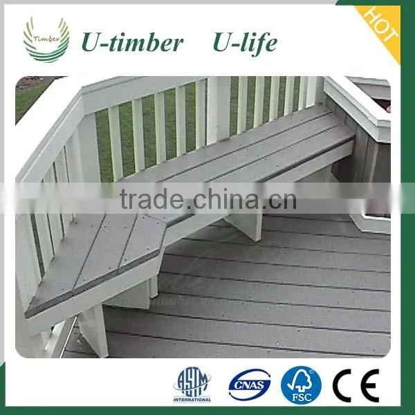Customers First Wood Plastic Composite WPC Solid Surface Floor photo-4