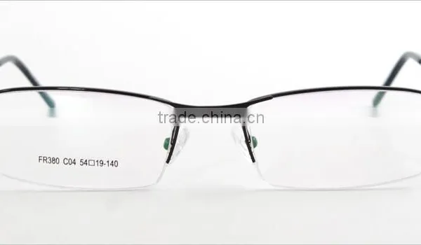 Metal Alloy Half-rim Men Wholesale Stylish Nice Glasses Frame photo-2