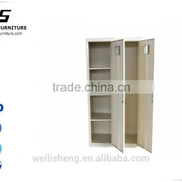 Knock Down Steel Double-door Metal Locker photo-2